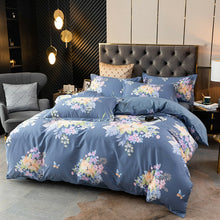 Load image into Gallery viewer, 100%Cotton Floral Quilt Set