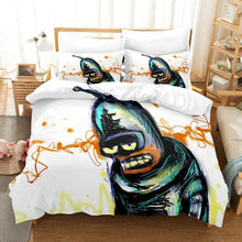 Load image into Gallery viewer, Futurama Quilt Cover Set