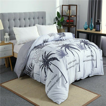 Load image into Gallery viewer, Coconut Tree Quilt Cover Set-jaydeebedding