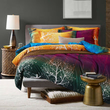 Load image into Gallery viewer, Rainbow Tree Quilt Cover Set