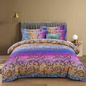Mandala Floral Quilted Comforter Set