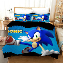 Load image into Gallery viewer, Sonic the Hedgehog Quilt Cover Set