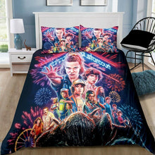 Load image into Gallery viewer, Stranger Things Pattern Quilt Cover Set