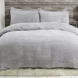 Warm & Cozy Teddy Bear Fleece Queen Quilt Cover