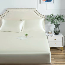 Load image into Gallery viewer, 1800TC Ultra Soft Satin Deep Fitted Sheet