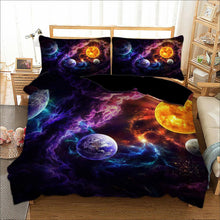 Load image into Gallery viewer, Galaxy Cloud Quilt Cover Set