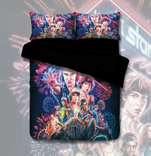 Load image into Gallery viewer, Stranger Things Pattern Quilt Cover Set