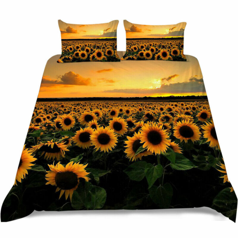The Sunflower Quilted Quilt Cover