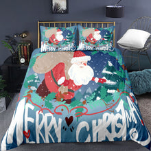 Load image into Gallery viewer, 3D Cheery Christmas Quilt Cover  Set