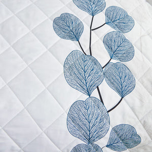 Floral Quilt Coverlet Bedspread Set Patchwork Comforter Pillowcase Queen Size AU