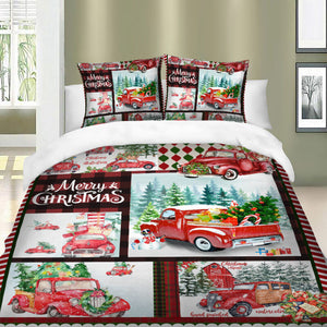 Christmas Tree  Quilt Cover Set
