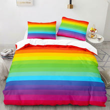 Load image into Gallery viewer, RAINBOW QUILT /DOONA/DUVET COVER SET