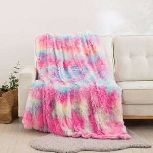 Soft Warm Floral Blanket Throw Sofa Bed Bedding Throw Rug Home Decora 130x150cm