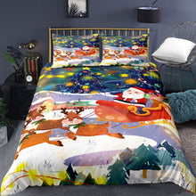 Load image into Gallery viewer, 3D Cheery Christmas Quilt Cover  Set