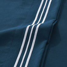 Load image into Gallery viewer, 750TC Microfibre Luxury Ultra Soft Embroidered Stripe Sheet Set