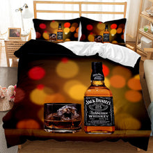 Load image into Gallery viewer, Jack Daniels Quilt Cover Set