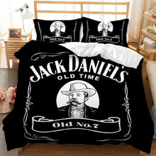 Load image into Gallery viewer, Jack Daniels Quilt Cover Set