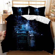 Load image into Gallery viewer, Jack Daniels Quilt Cover Set