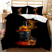 Load image into Gallery viewer, Jack Daniels Quilt Cover Set