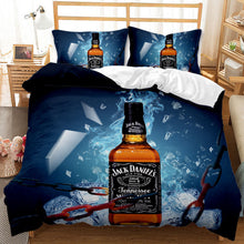 Load image into Gallery viewer, Jack Daniels Quilt Cover Set