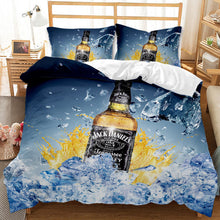 Load image into Gallery viewer, Jack Daniels Quilt Cover Set