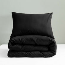 Load image into Gallery viewer, JustLINEN Superb Poly Cotton Quilt Cover Set With Queen Pillow Cases S/D/K/Q/SK