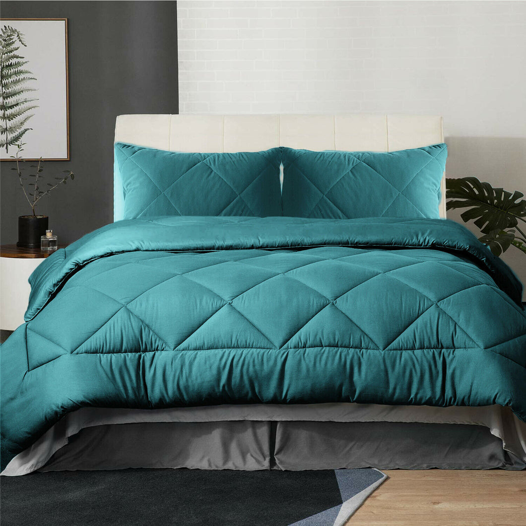 Ultra-Soft Cashmere Mink Flannel Comforter Set
