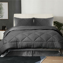 Load image into Gallery viewer, Ultra-Soft Cashmere Mink Flannel Comforter Set