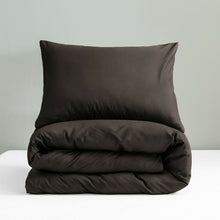 Load image into Gallery viewer, JustLINEN Superb Poly Cotton Quilt Cover Set With Queen Pillow Cases S/D/K/Q/SK