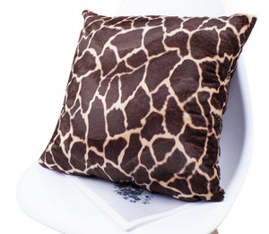 Leopard Tiger European Flannel Cushion Cover-jaydeebedding