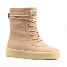 Load image into Gallery viewer, UGG Sheepskin Wool Lace Up Women&#39;s Sneakers