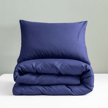 Load image into Gallery viewer, JustLINEN Superb Poly Cotton Quilt Cover Set With Queen Pillow Cases S/D/K/Q/SK