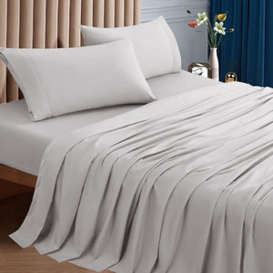 2000TC Egyptian Cotton Flat Fitted Sheet Sets