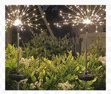 Load image into Gallery viewer, Waterproof LED Outdoor Solar Firework Christmas Lights
