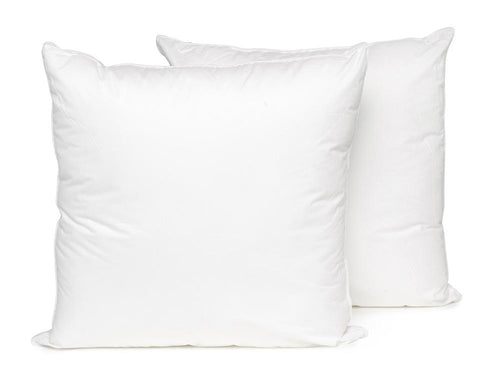 Premium Memory Resistant European Pillow- Twin Pack
