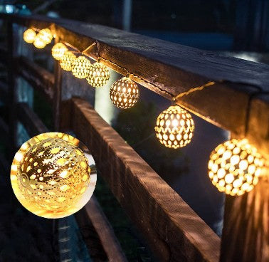 Christmas Solar Outdoor Hanging Lamp Decor